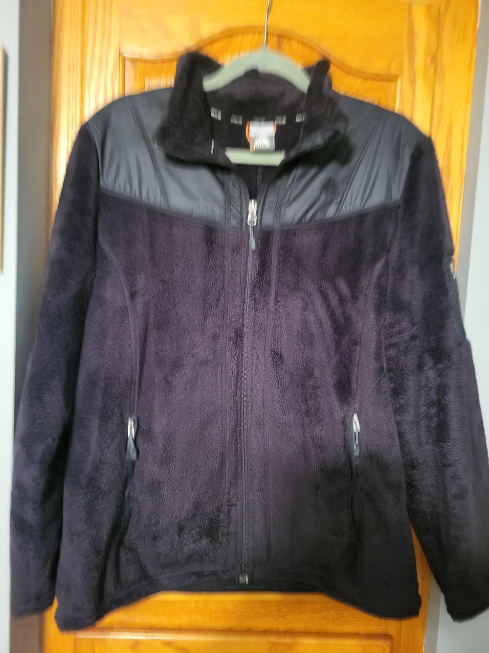 Nike ACG Jacket Womens Large Black Fleece Nike All Conditions Gear Zip Up